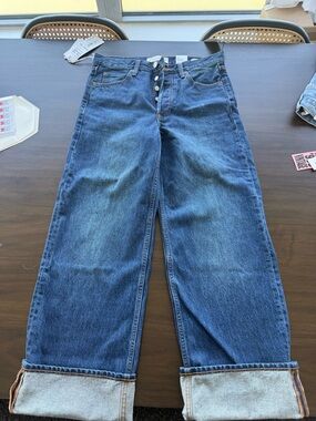 Denim Forum Blue High-Rise Vintage Jeans